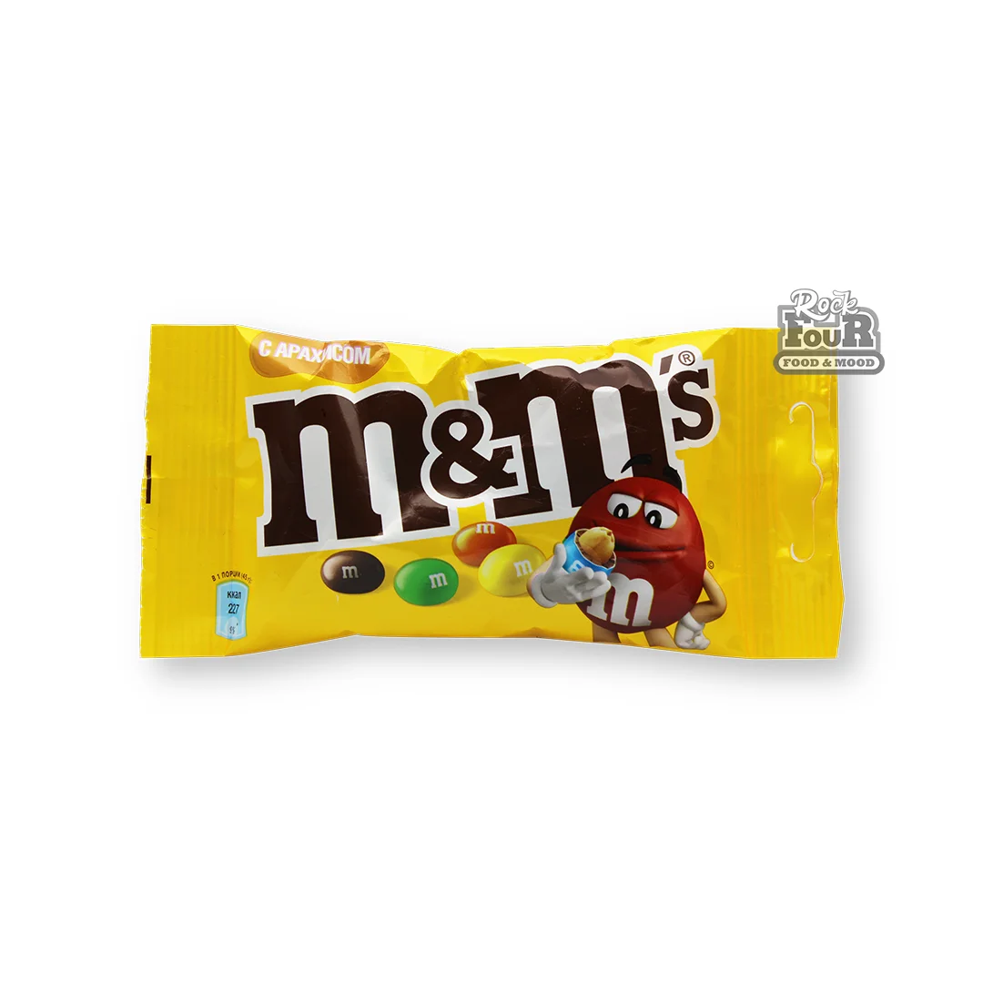 Դրաժե «M&M's» գետնանուշով, կաթնային շոկոլադով 45գ
